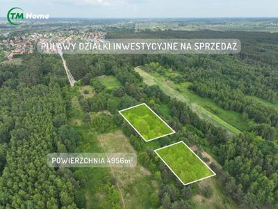 Puławy grunt inwestycyjny powierzchnia 4 956 m2.