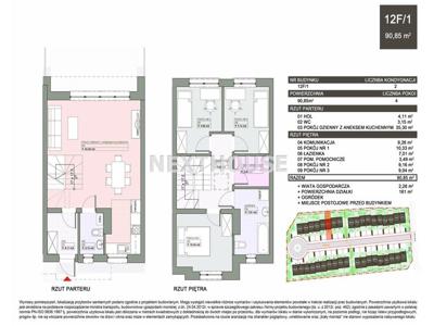 Dom na sprzedaż 90,85 m², oferta nr NXH-DS-3214