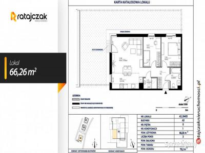 Sprzedam mieszkanie 66.26m2 Gdańsk Potęgowska