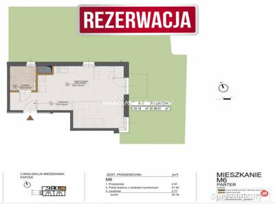 Sprzedam mieszkanie Kraków Bieżanów 34.16m2 2 pokoje