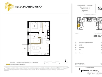 3-pokojowe mieszkanie w samym sercu Łodzi!