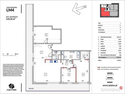 Osiedle Gwiezdna Sosnowiec Mieszkanie 119,32 m2 LM4 budynek