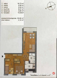 3 pokoje | kom. lokatorska, 2x mijesce parkignowe