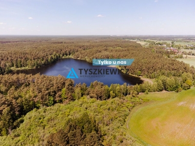 Działka rekreacyjna Sarnowy nad jeziorem 4500m2