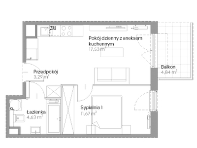 Nowe mieszkanie Łęg, ul. Ciesielskiego