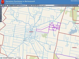 ziemia rolna 22ha Dwórzno gm. Górowo Iławeckie Warm-Maz