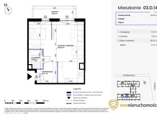 Funkcjonalne 2-pokojowe mieszkanie na parterze