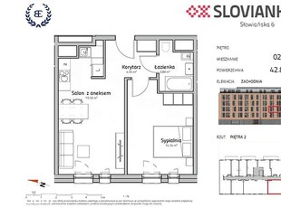 Mieszkanie na sprzedaż/2pokoje/42m2/Apart