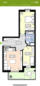 Rezydencja Centrum | apartament 2-pok. | 19