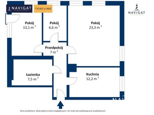 Słonecznie, 15 minut spacerem od bulwaru