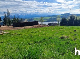 Widokowa działka budowlana z widokiem na Tatry i Jezioro Czorsztyńskie, 8ar