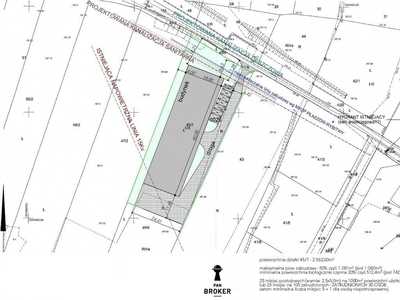 Działka usługowa Kraków Rybitwy