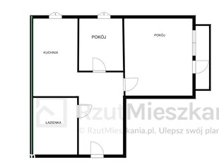 2-pokojowe mieszkanie 36m2 + balkon Bez Prowizji