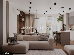 Apartament z tarasem w inwestycji Młyny Mogilska