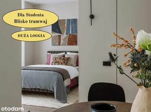 ❗Dla Studenta❗ Duża Loggia+ Widok Z 8 Piętra ❗