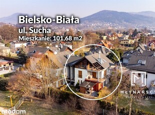 Dwupoziomowe | 101 m2 | 2 tarasy | Cygański Las