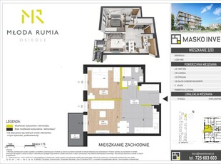 Młoda Rumia, Jeziorna 40m2, 06.2026