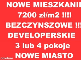 Nowe Miasto 3 lub 4 pok. 7200 zł/m2- kominek, piec