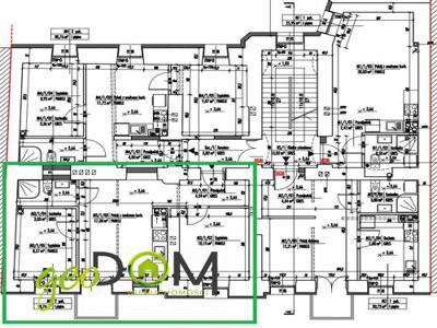 Mieszkanie na sprzedaż 3 pokoje Lublin, 43,72 m2, 1 piętro