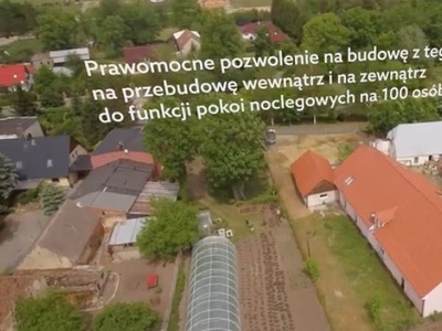 Budynek o dużym potencjale na 20 parowej działce