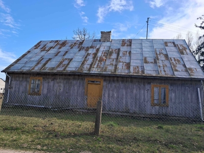 Dom drewniany do rozbiórki