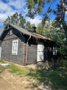 Dom z drewna do rozbiórki lub przeniesienia