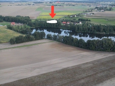 Działka 2 347,00 m² w sąsiedztwie jeziora.