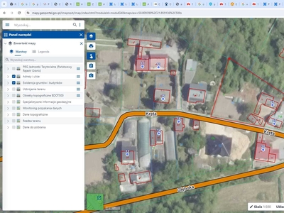 Działka budowlana + budynki oraz grunty orne Zawichost