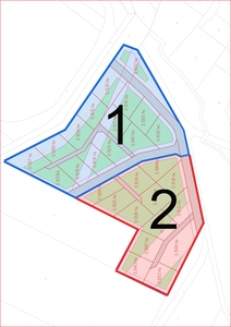 Działka budowlana, inwestycyjna, plan zagospodarowania, 2 cz. z 3,5 ha