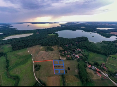 Działka budowlana, Mazury, Giżycko, Kraina Wielkich Jezior Mazurskich.