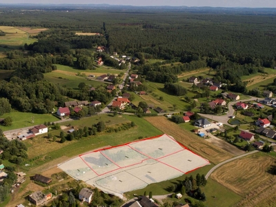 Działka budowlana - Strzelce Wielkie (powiat Brzeski, gm. Szczurowa)