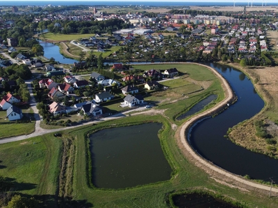 Działka siedliskowa nad rzeką Wieprzą