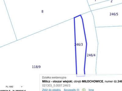 OKAZJA. Sprzedam dzialke mieszkaniowo uslugowa . Inwestycja