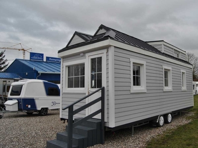 WYPRZEDAŻ ROCZNIKA! Nowy domek mobilny TINYHOUSE Klima w cenie! TANIO!