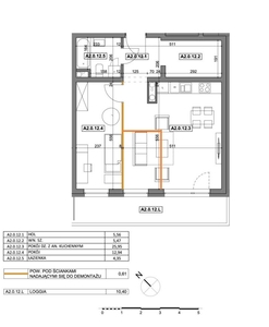 54,88m2 odbiór w lipcu 2024r. 2-3pok