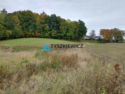 Działka blisko Przodkowa - rogowa