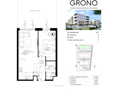Nowe mieszkanie Gronowo, ul. Gronowe Zacisze