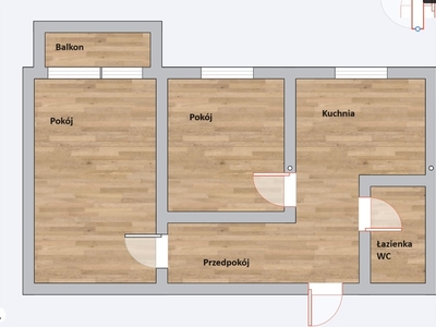 Mieszkanie Lubartów/ 2 pokoje plus kuchnia/