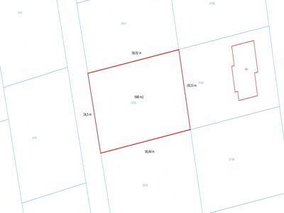 Czaple działka budowlana o pow. 948 m2