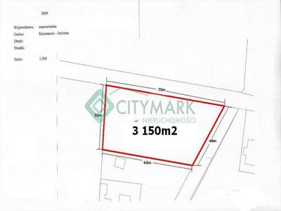 Działka budowlana Konstancin-Jeziorna