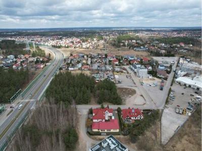 Działka pod zabudowę usługową, wyłożona k.brukową