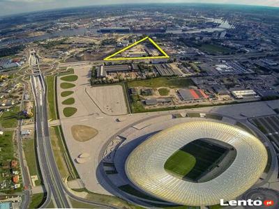 Gdańsk Letnica 3,7 ha Marynarki Polskiej stadion Arena