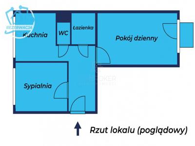 2pok, 1 piętro, do remontu