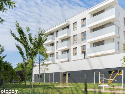 2-pokojowe mieszkanie 46,26 m2 + narożny balkon