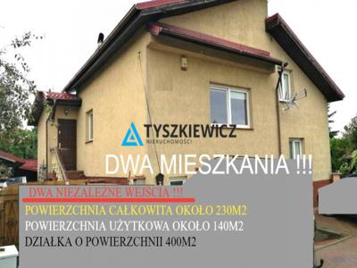 Działka z całorocznym domem Jasień