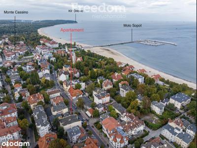 63m2 w kamienicy, weranda, 400m do plaży... Sopot!