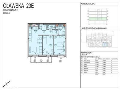 Mieszkanie na sprzedaż 58,20m2