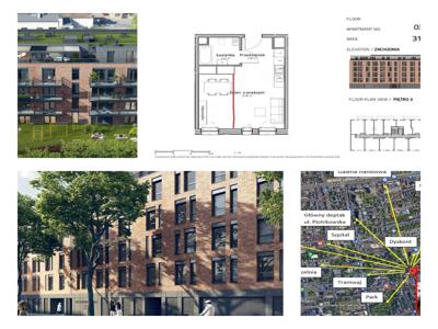 Łódź/kameralny blok/31m2/wysoki standard/2 pokoje