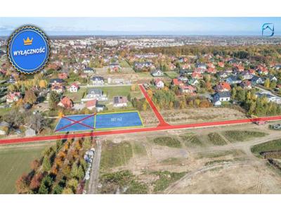 Działka na sprzedaż 887,00 m², oferta nr LER-GS-2645