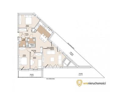 Mieszkanie na sprzedaż 87,34 m², piętro 6, oferta nr 865131